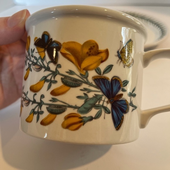 Portmeirion Botanic Gardens Large Breakfast Cup and Saucer Vintage - Picture 2 of 8